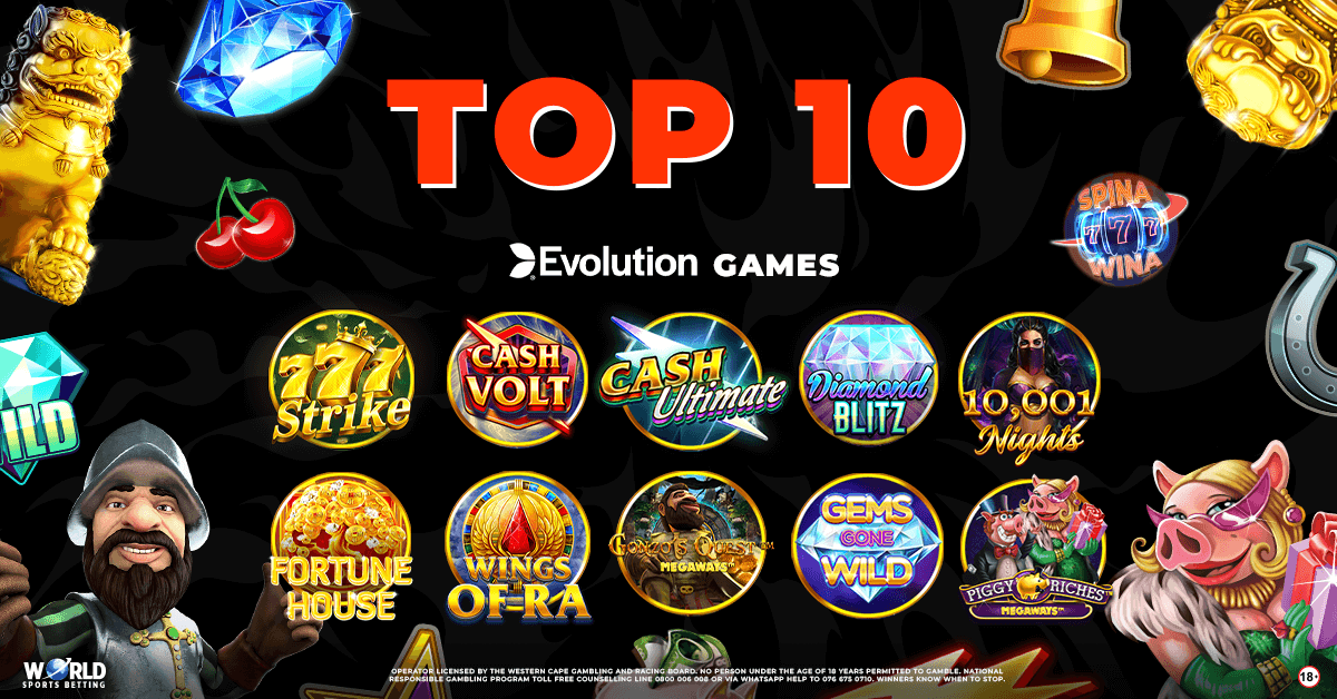 Top 10 Evolution Games Blog
